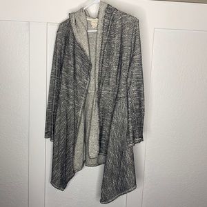 Hooded cardigan (thin)